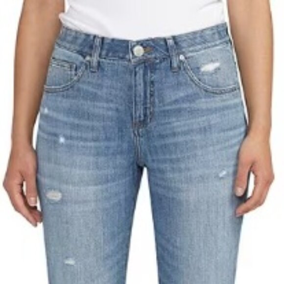 Jag Jeans Carter Girlfriend Mid Rise Relaxed Slim Fit Jeans SZ 14 - NWT - Picture 1 of 14
